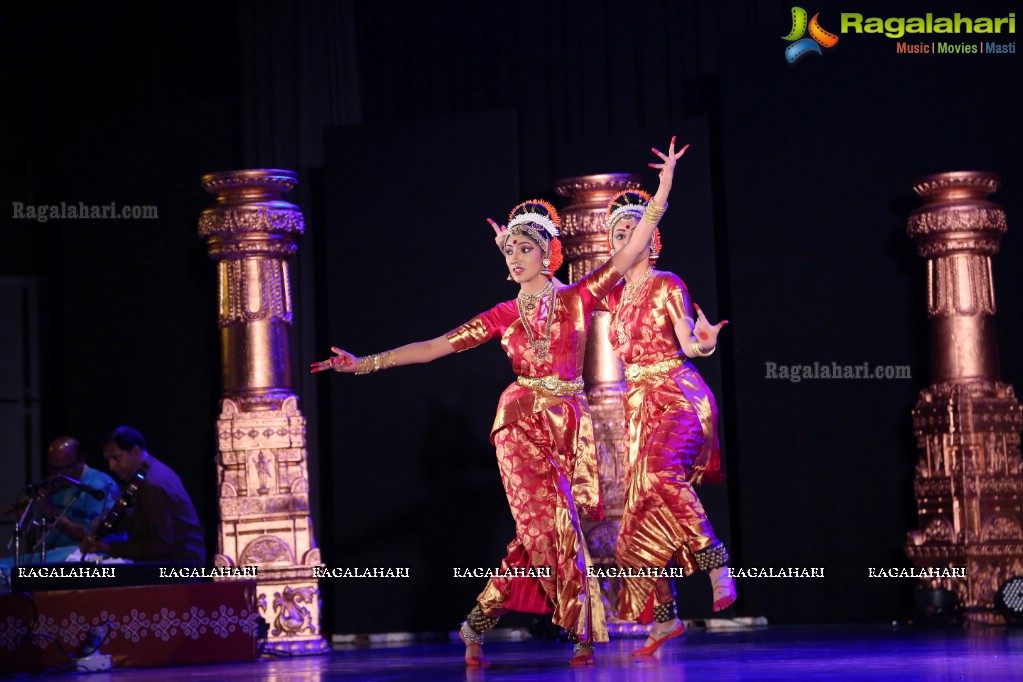 Kuchipudi Rangapravesam by Keerthi and Sruthi at Shilpa Kala Vedika, Hyderabad