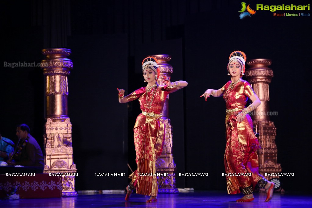 Kuchipudi Rangapravesam by Keerthi and Sruthi at Shilpa Kala Vedika, Hyderabad