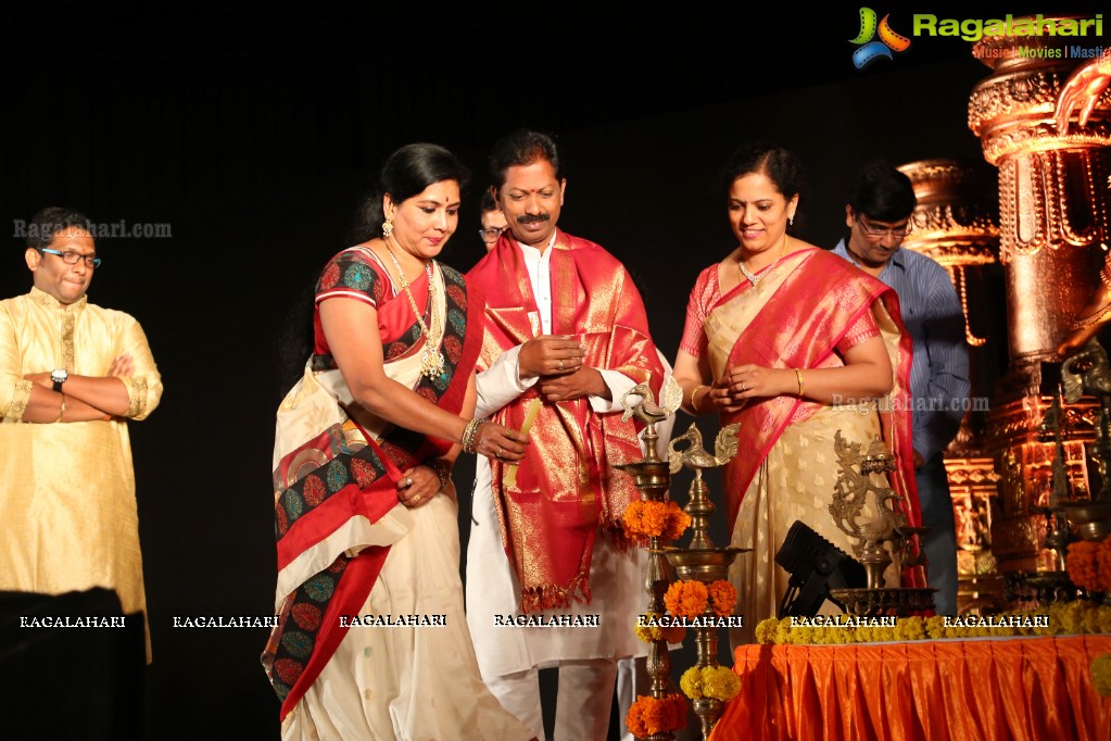 Kuchipudi Rangapravesam by Keerthi and Sruthi at Shilpa Kala Vedika, Hyderabad