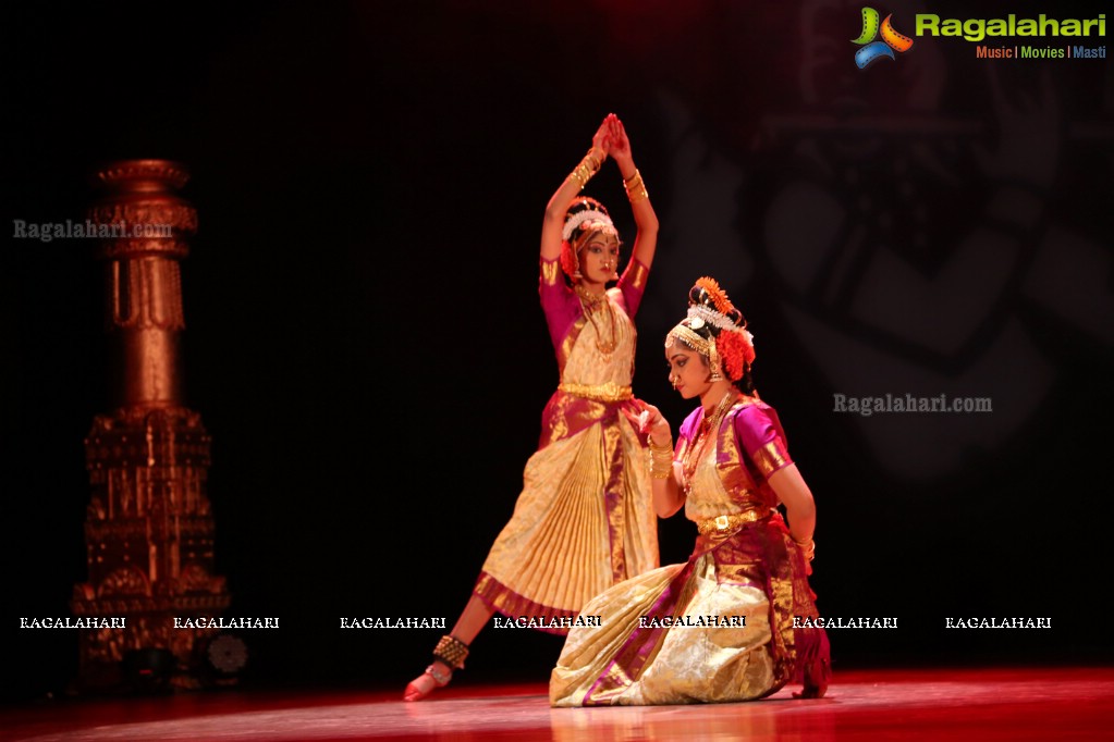 Kuchipudi Rangapravesam by Keerthi and Sruthi at Shilpa Kala Vedika, Hyderabad