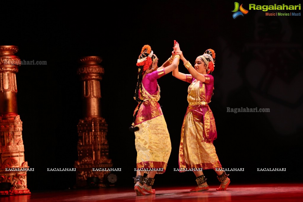 Kuchipudi Rangapravesam by Keerthi and Sruthi at Shilpa Kala Vedika, Hyderabad