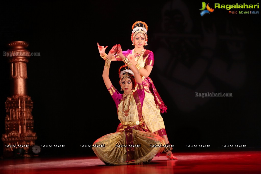 Kuchipudi Rangapravesam by Keerthi and Sruthi at Shilpa Kala Vedika, Hyderabad