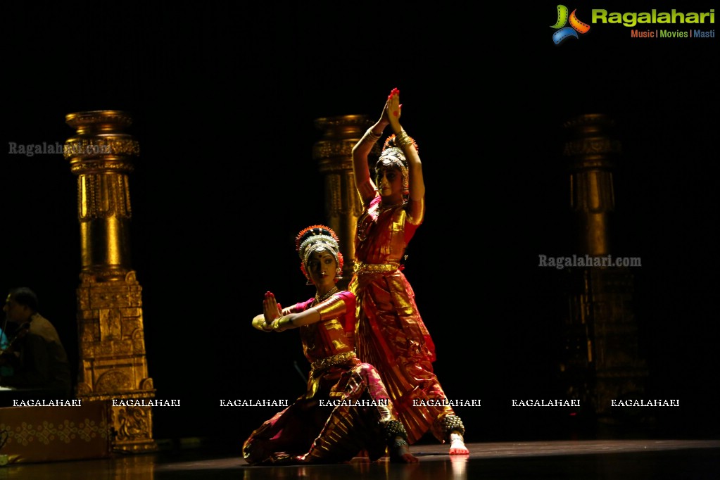 Kuchipudi Rangapravesam by Keerthi and Sruthi at Shilpa Kala Vedika, Hyderabad