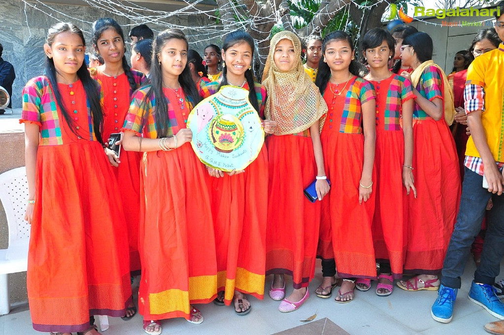 Lakshmi Manchu Celebrates Sankranthi with Kids From Govt. Schools