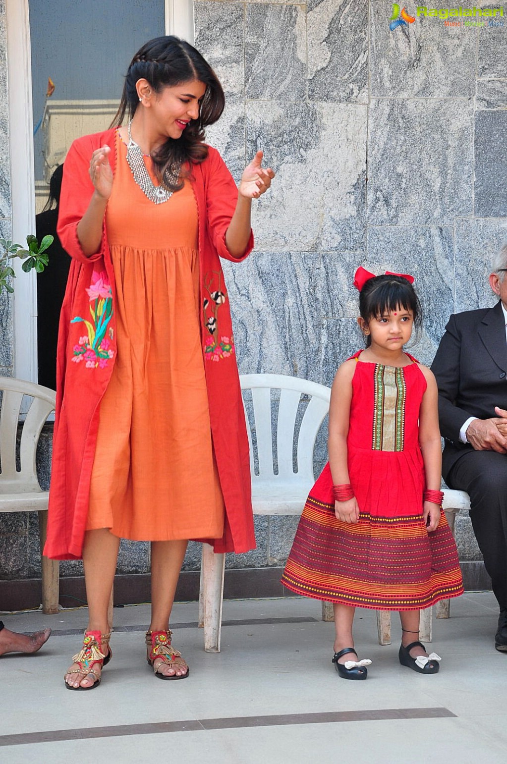 Lakshmi Manchu Celebrates Sankranthi with Kids From Govt. Schools