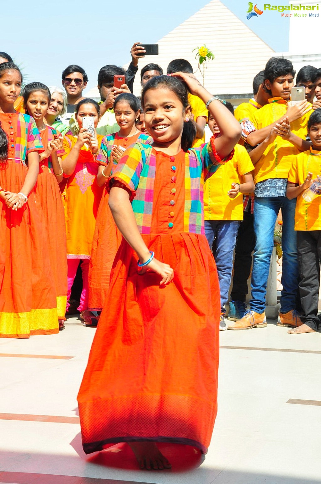 Lakshmi Manchu Celebrates Sankranthi with Kids From Govt. Schools