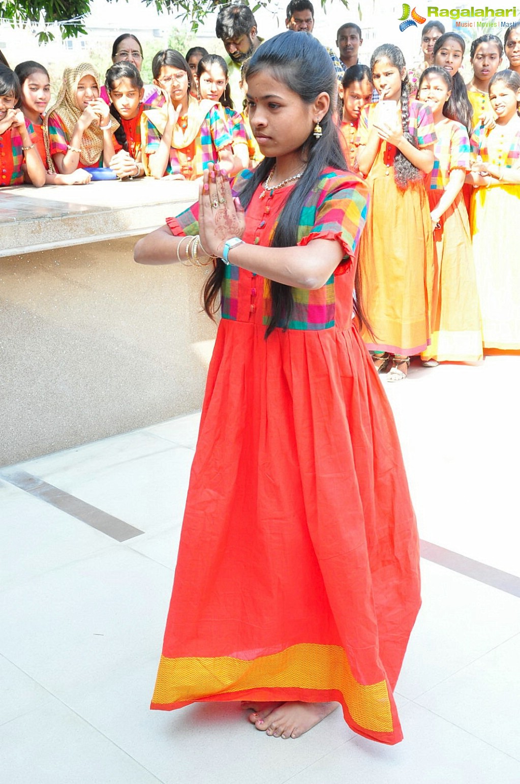 Lakshmi Manchu Celebrates Sankranthi with Kids From Govt. Schools