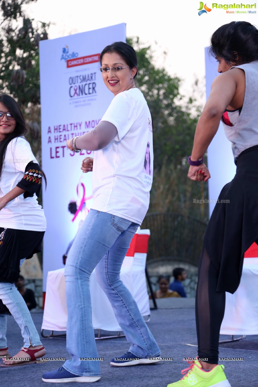 Out Smart Cancer - Life Again Foundation Walkathon at Gachibowli Stadium