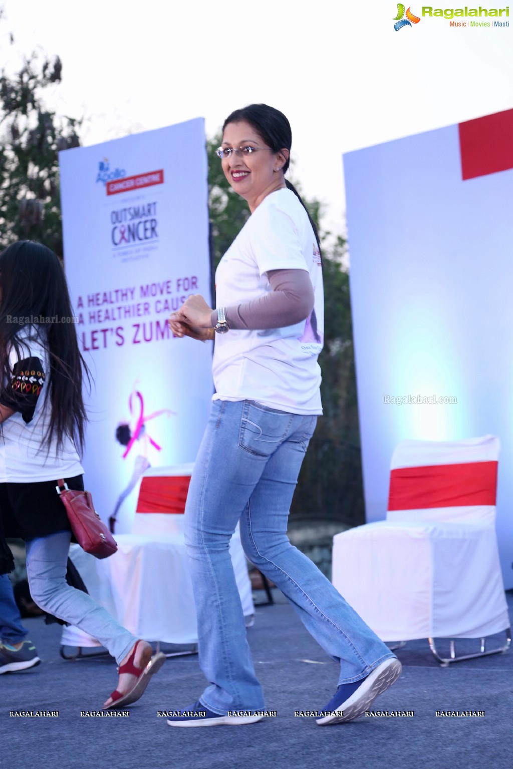 Out Smart Cancer - Life Again Foundation Walkathon at Gachibowli Stadium