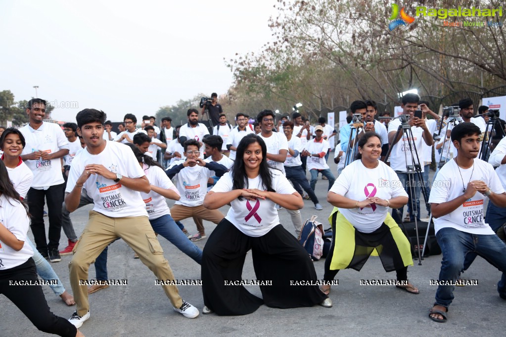 Out Smart Cancer - Life Again Foundation Walkathon at Gachibowli Stadium