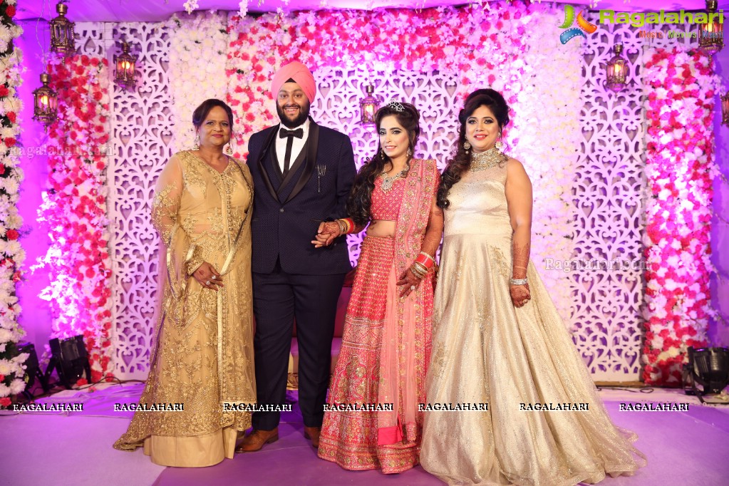 Grand Wedding Reception of Manmohan Singh and Prabjyot Singh - Hosted by Ruchika Kaur and Chetan Singh at Aalankrita Resort