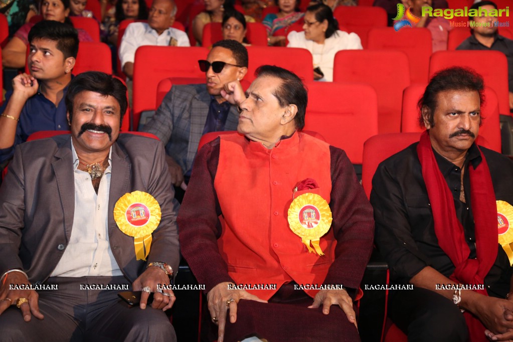 Felicitation for Mohan Babu by TSR Kakatiya Lalitha Kala Parishath at Shilpakala Vedika