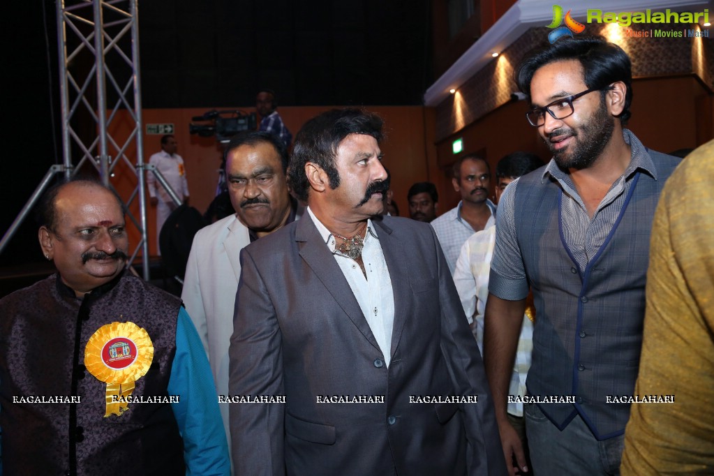 Felicitation for Mohan Babu by TSR Kakatiya Lalitha Kala Parishath at Shilpakala Vedika