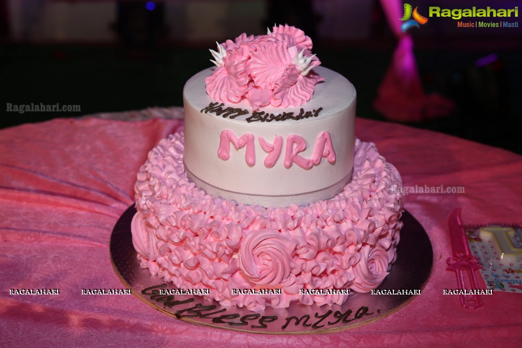 1st Birthday of Myra at Kakatiya Lawn, Secunderabad Club