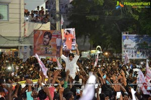 Pawan Kalyan at Puttaparthi