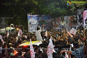 Pawan Kalyan at Puttaparthi