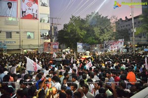 Pawan Kalyan at Puttaparthi