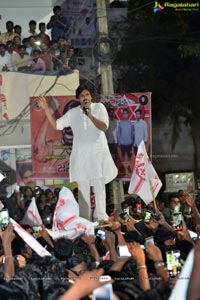 Pawan Kalyan at Puttaparthi