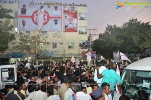 Pawan Kalyan at Puttaparthi