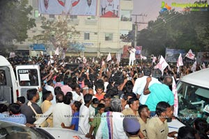 Pawan Kalyan at Puttaparthi