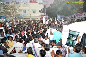 Pawan Kalyan at Puttaparthi