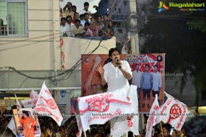 Pawan Kalyan at Puttaparthi