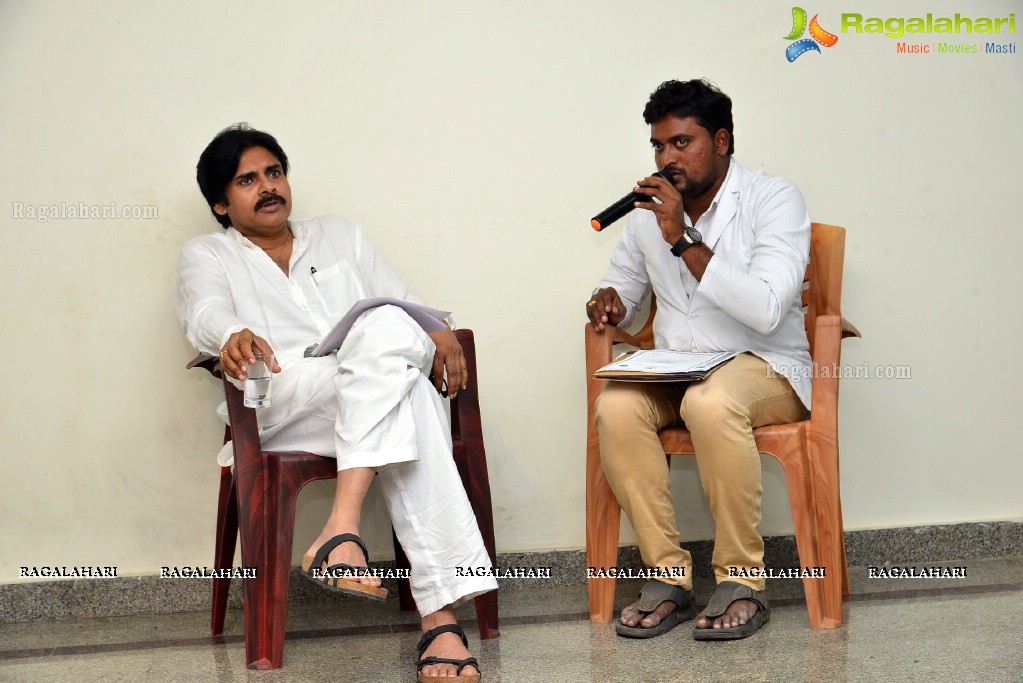 Pawan Kalyan meets Pharm D Students