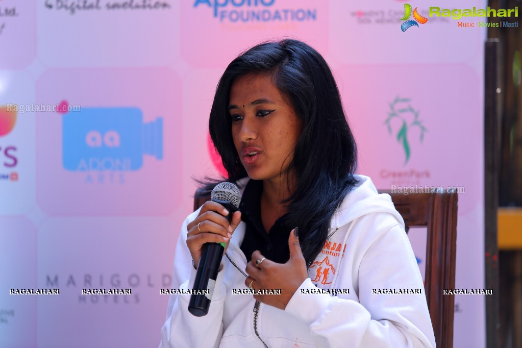 Pinkathon Hyderabad 2018 Announcement Press Conference at Green Park