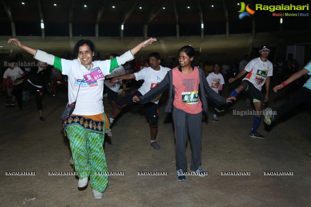 Run For Girl Child by Seva Bharathi at Gachibowli Stadium, Hyderabad