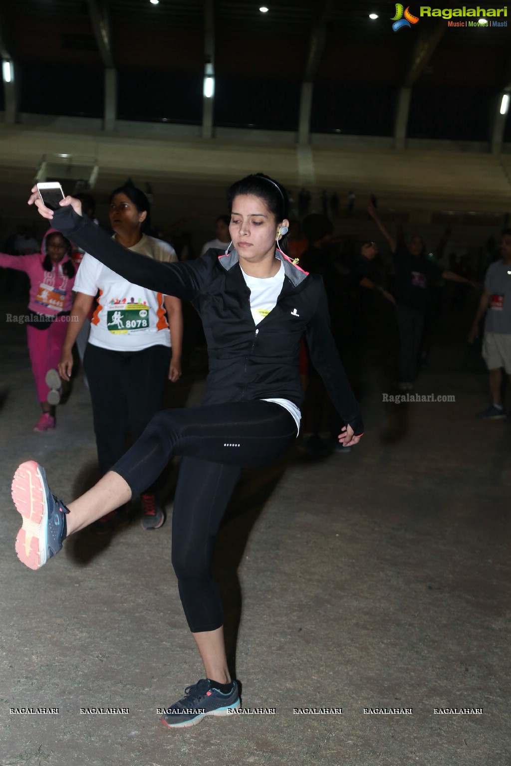 Run For Girl Child by Seva Bharathi at Gachibowli Stadium, Hyderabad