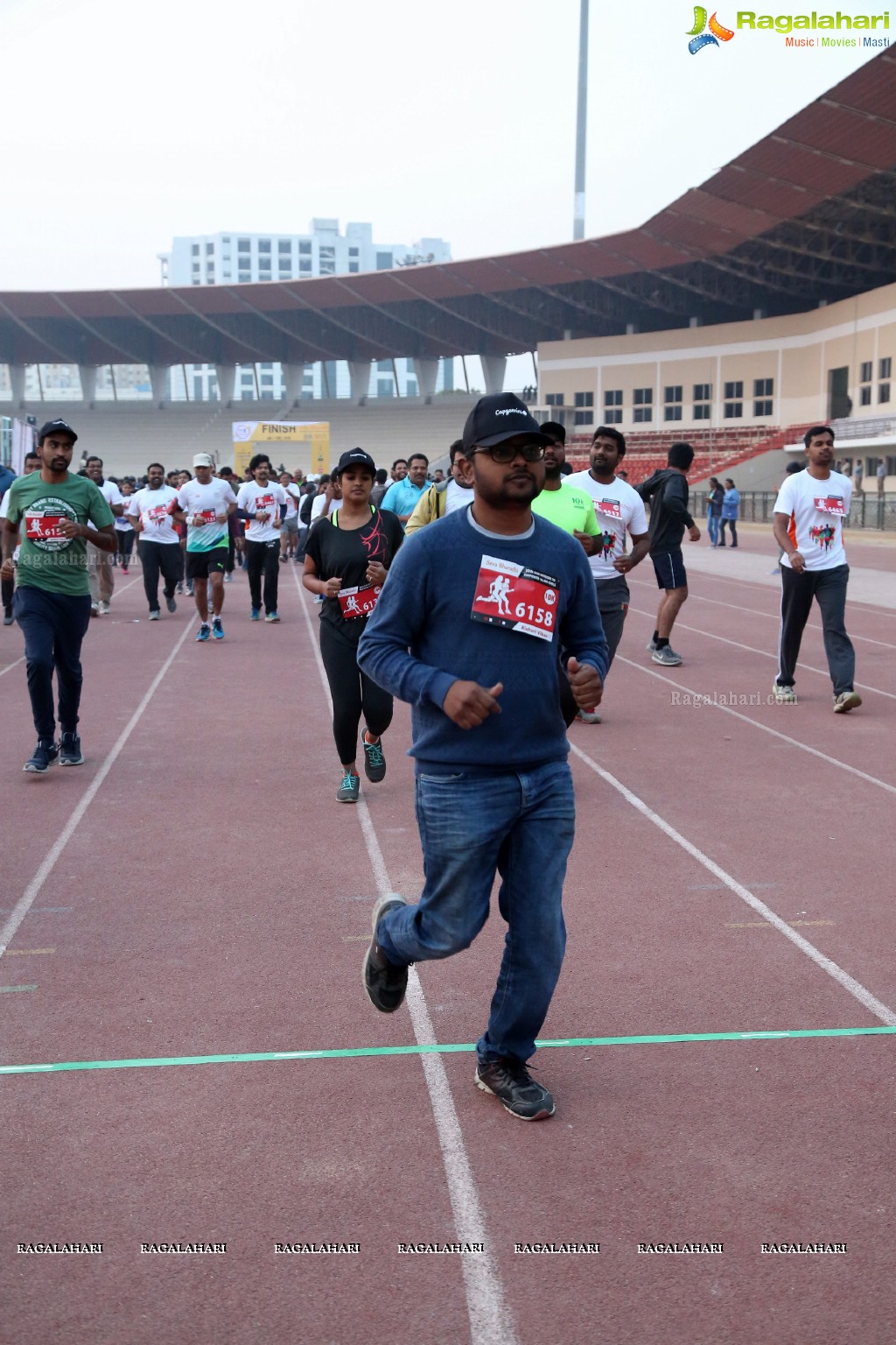 Run For Girl Child by Seva Bharathi at Gachibowli Stadium, Hyderabad