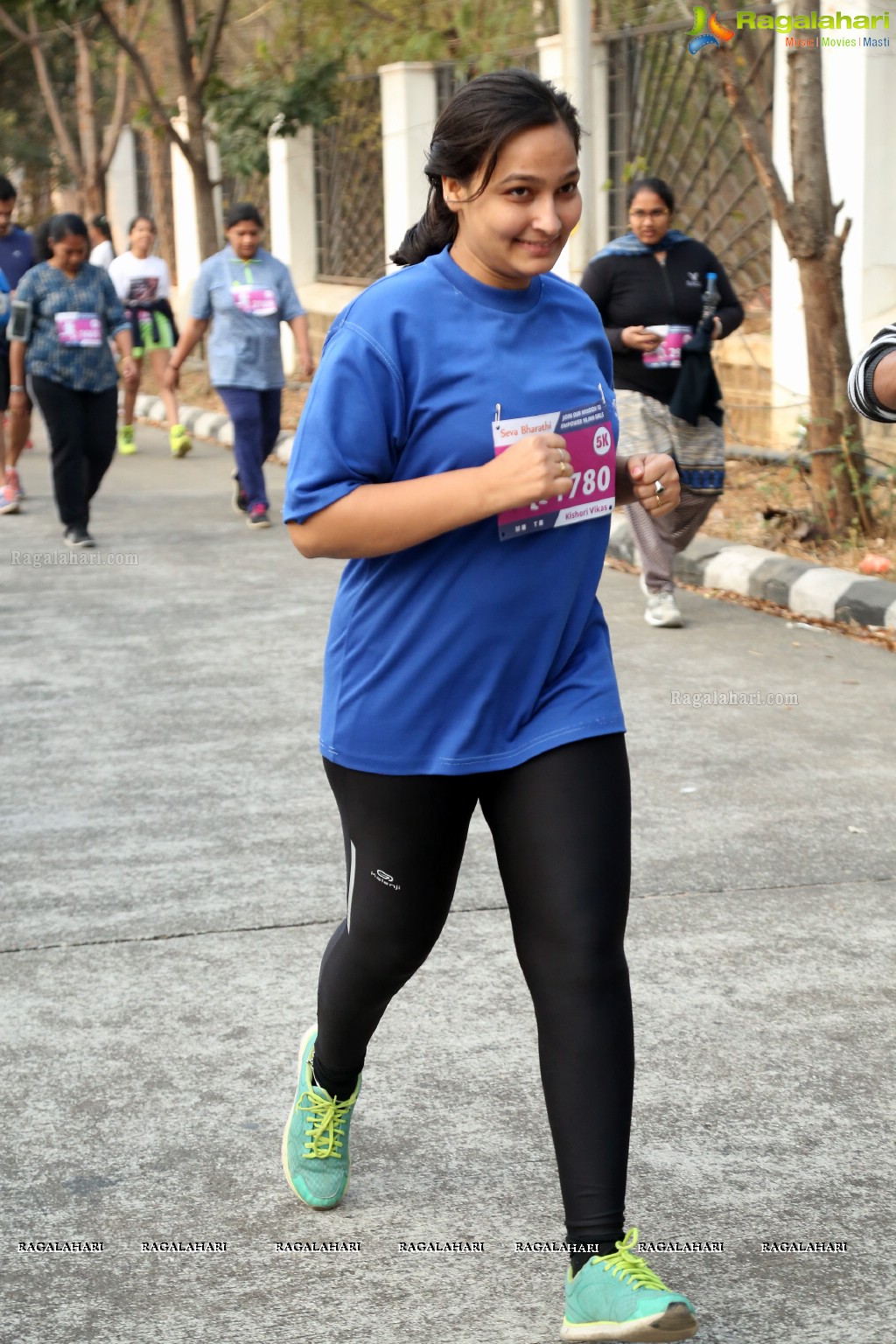 Run For Girl Child by Seva Bharathi at Gachibowli Stadium, Hyderabad