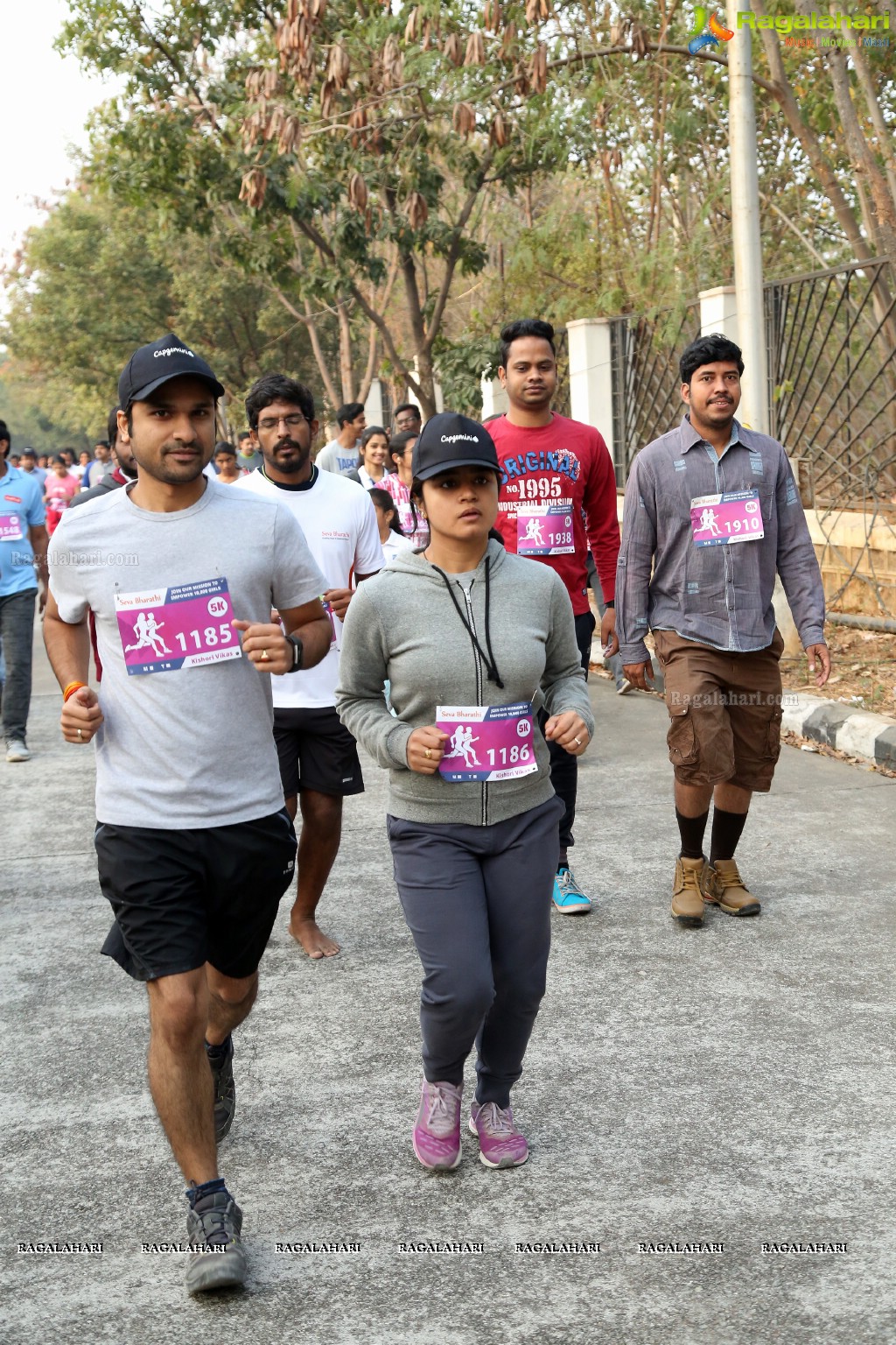 Run For Girl Child by Seva Bharathi at Gachibowli Stadium, Hyderabad