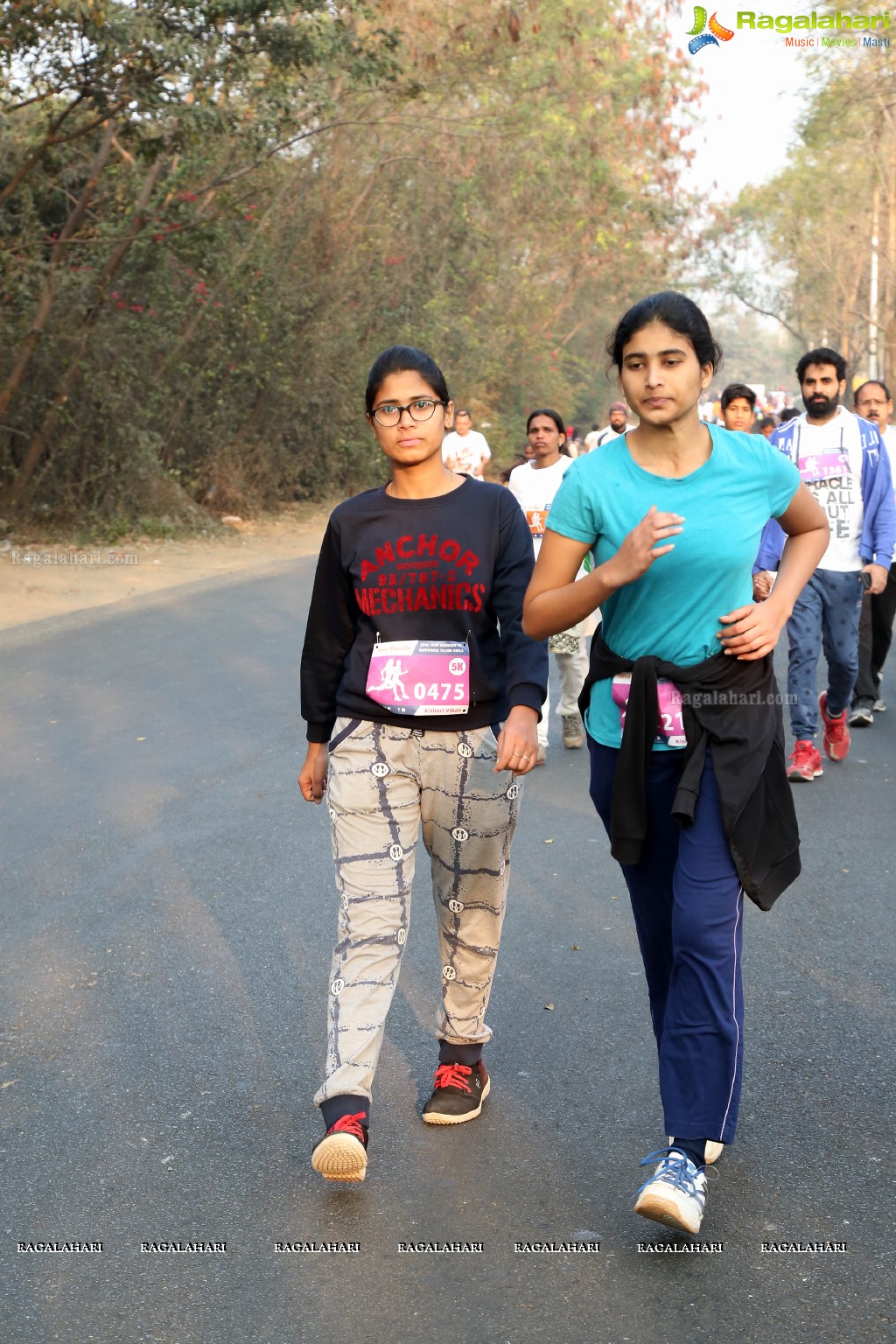 Run For Girl Child by Seva Bharathi at Gachibowli Stadium, Hyderabad