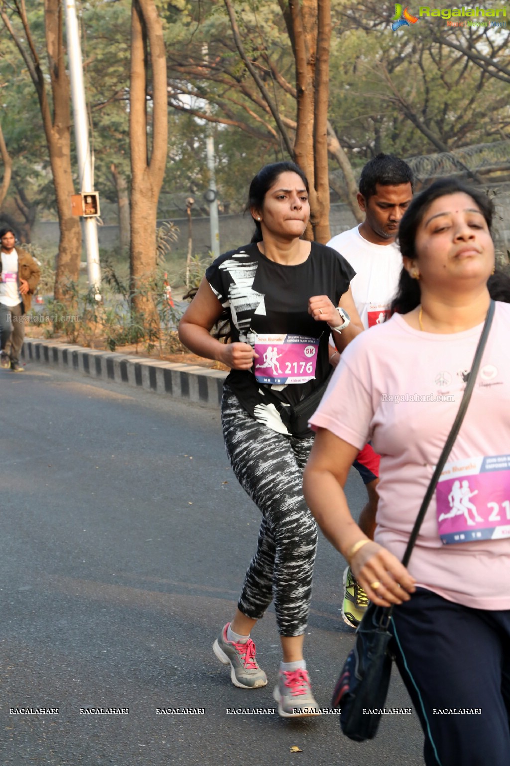 Run For Girl Child by Seva Bharathi at Gachibowli Stadium, Hyderabad