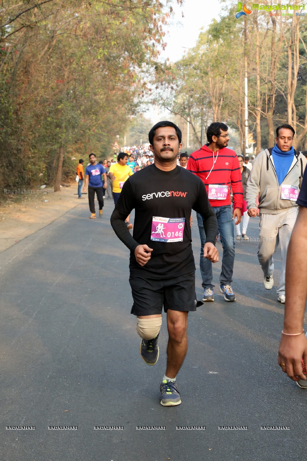 Run For Girl Child by Seva Bharathi at Gachibowli Stadium, Hyderabad