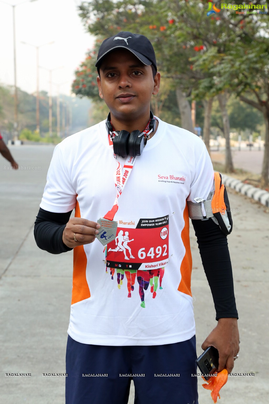 Run For Girl Child by Seva Bharathi at Gachibowli Stadium, Hyderabad