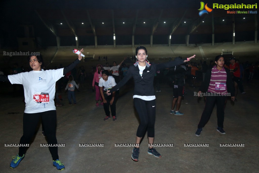 Run For Girl Child by Seva Bharathi at Gachibowli Stadium, Hyderabad