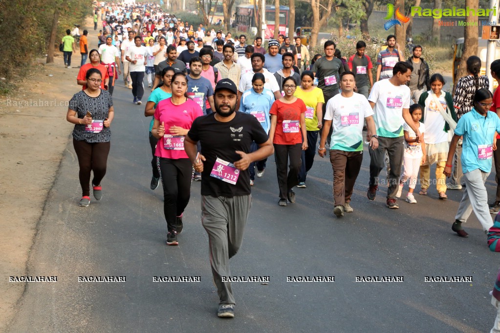 Run For Girl Child by Seva Bharathi at Gachibowli Stadium, Hyderabad