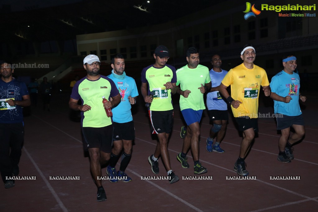 Run For Girl Child by Seva Bharathi at Gachibowli Stadium, Hyderabad