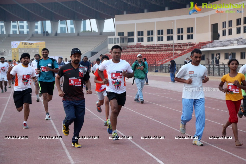 Run For Girl Child by Seva Bharathi at Gachibowli Stadium, Hyderabad