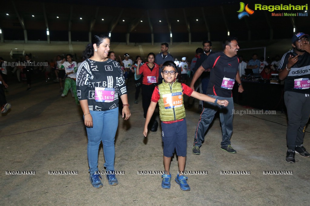 Run For Girl Child by Seva Bharathi at Gachibowli Stadium, Hyderabad