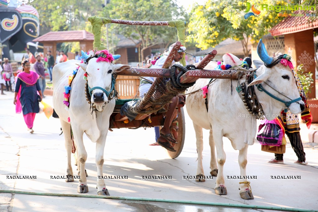 Sankranthi Sandadi at Shilparamam