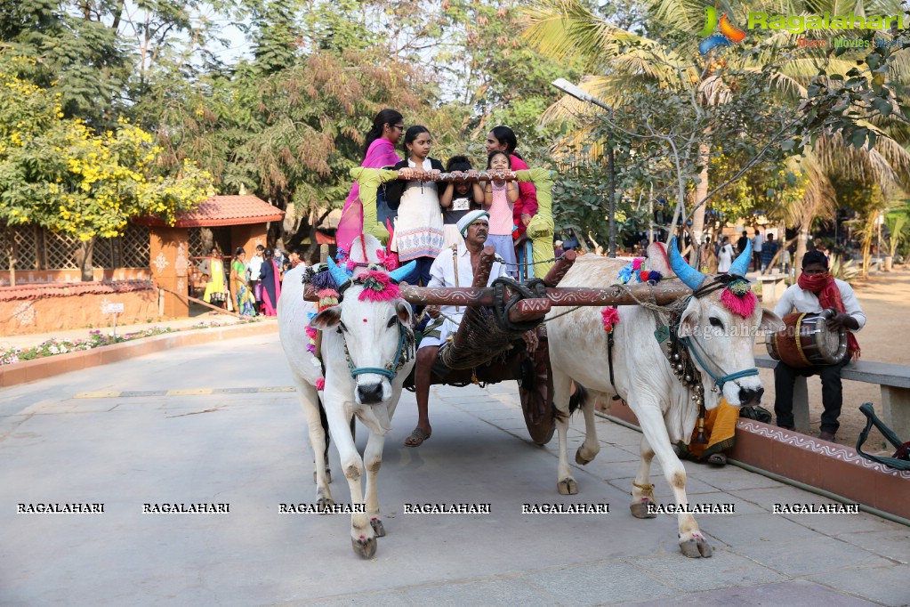 Sankranthi Sandadi at Shilparamam