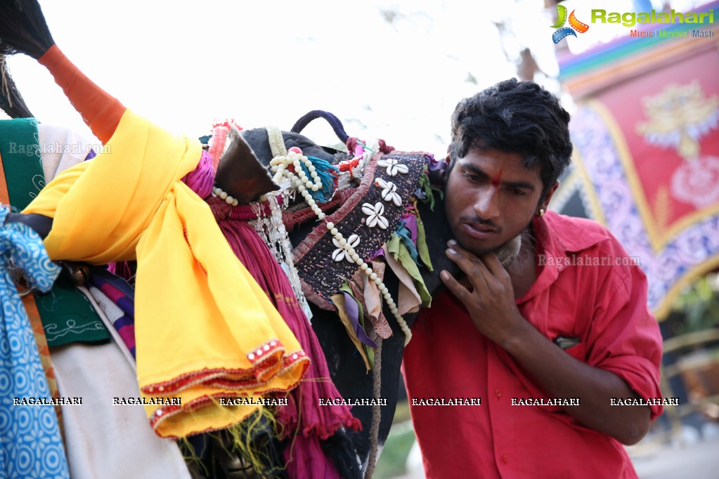 Sankranthi Sandadi at Shilparamam