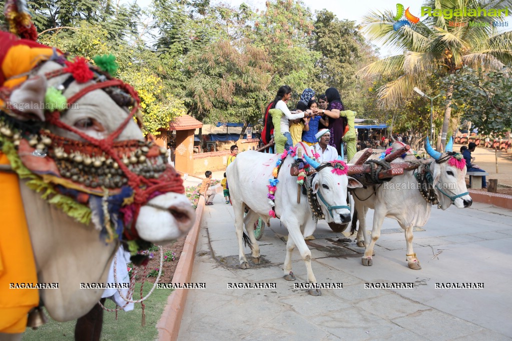 Sankranthi Sandadi at Shilparamam