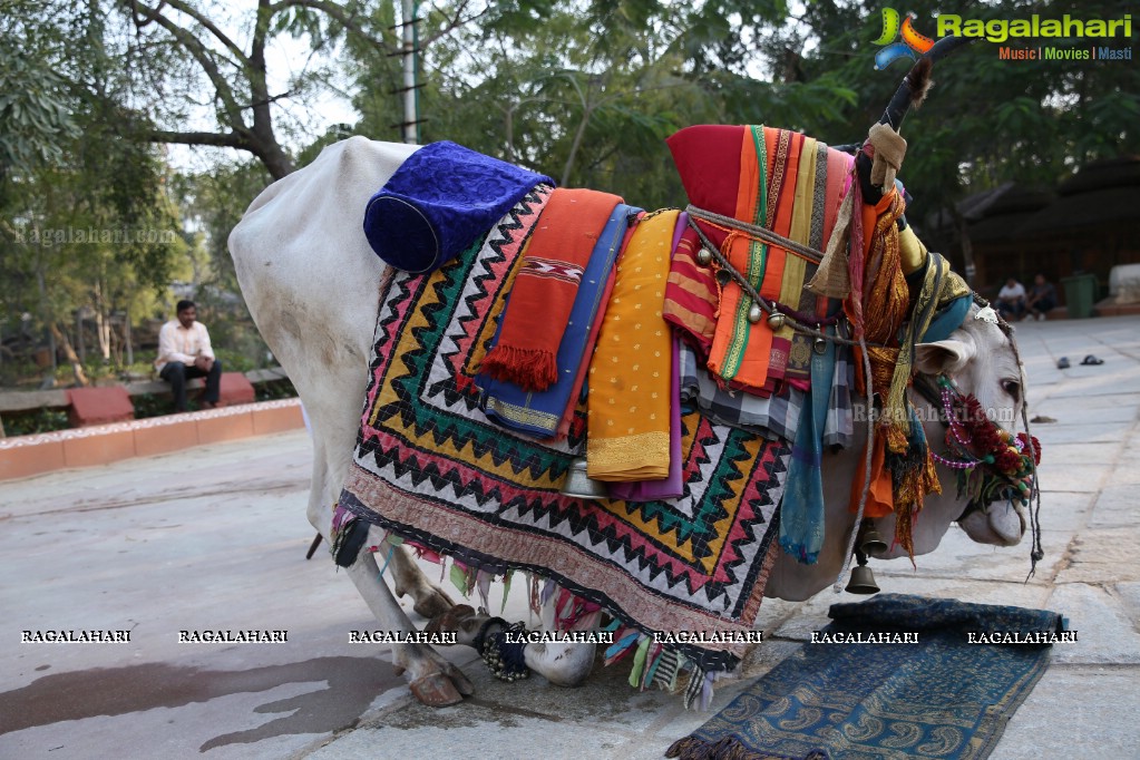 Sankranthi Sandadi at Shilparamam