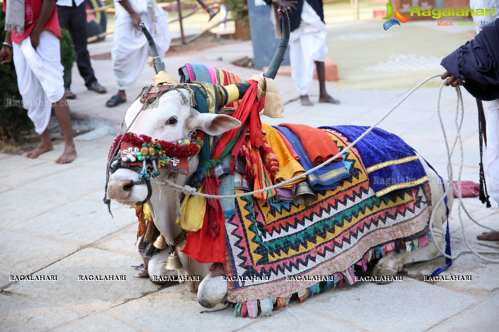 Sankranthi Sandadi at Shilparamam