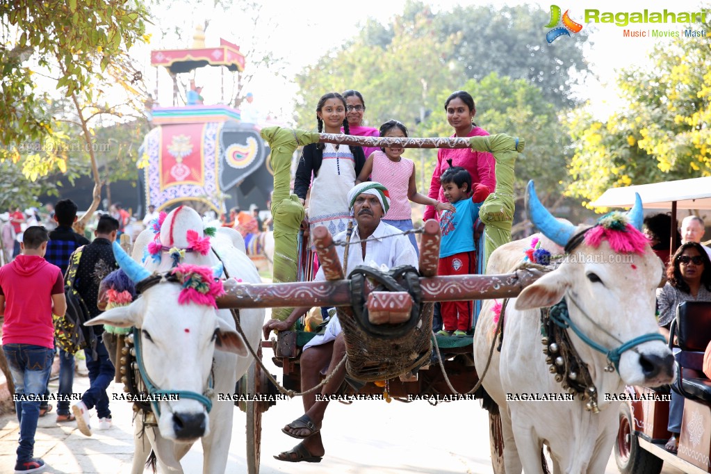 Sankranthi Sandadi at Shilparamam