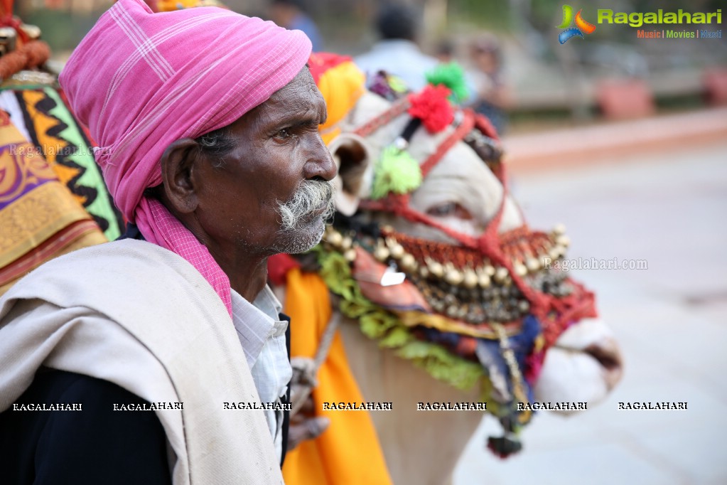 Sankranthi Sandadi at Shilparamam